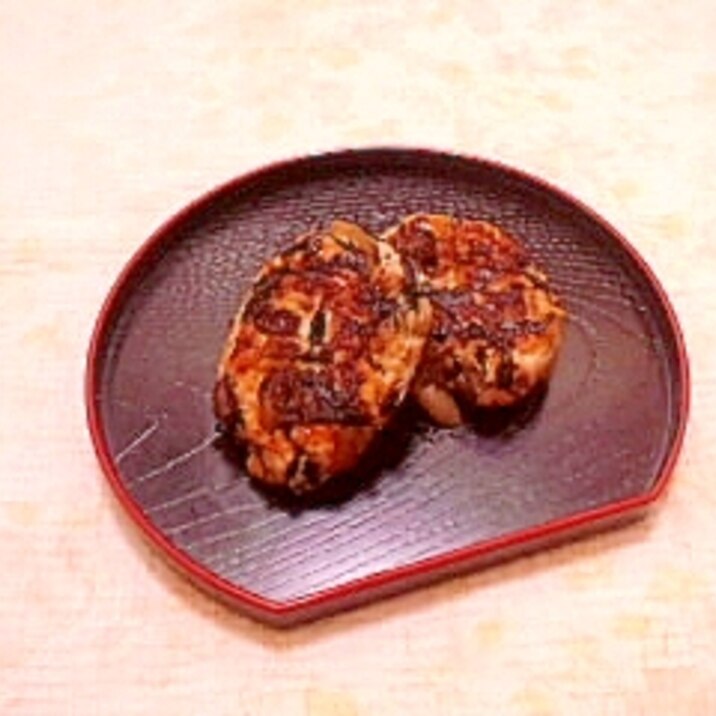 ひじきの煮物リメイク♪簡単鶏つくねハンバーグ